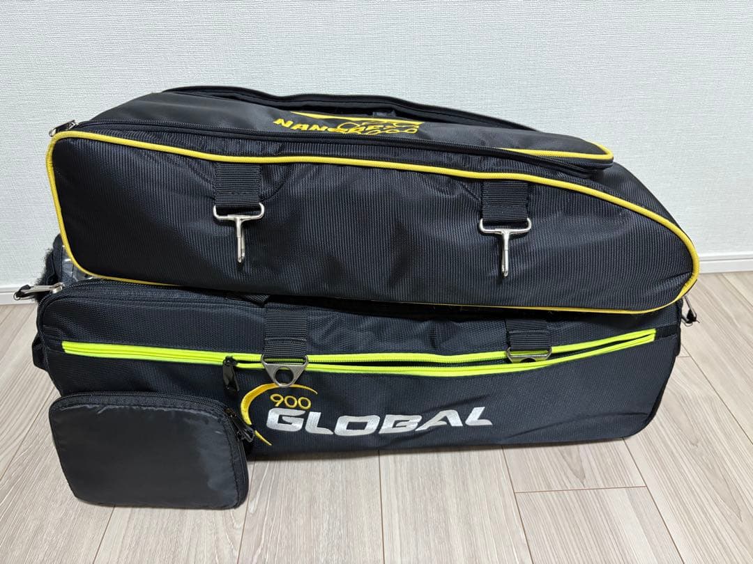 900global ツアーバッグ　ボウリングバッグ　アタッチメントバッグ付き
