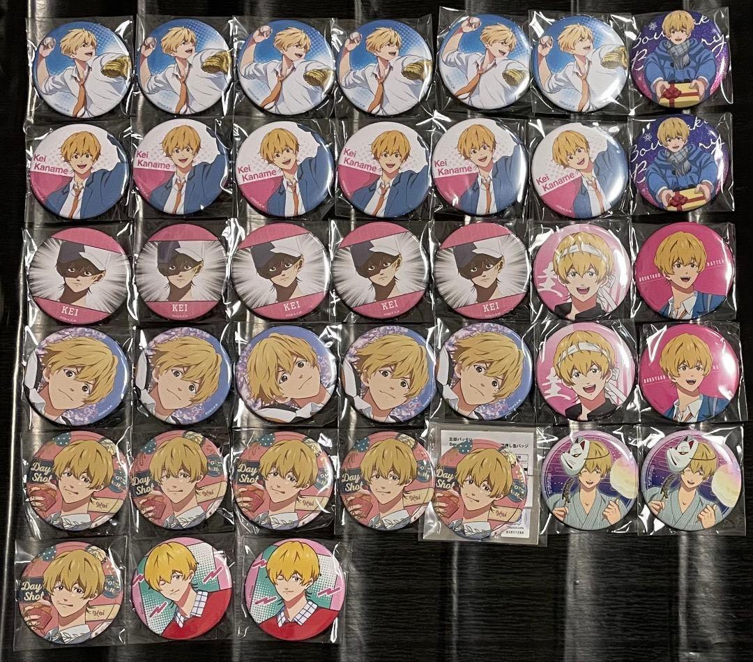 忘却バッテリー 要圭 缶バッジ 38点 まとめ売り