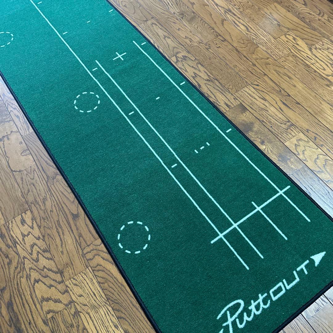 【値下げ】PuttOUT(パットアウト)　ラージパターマット