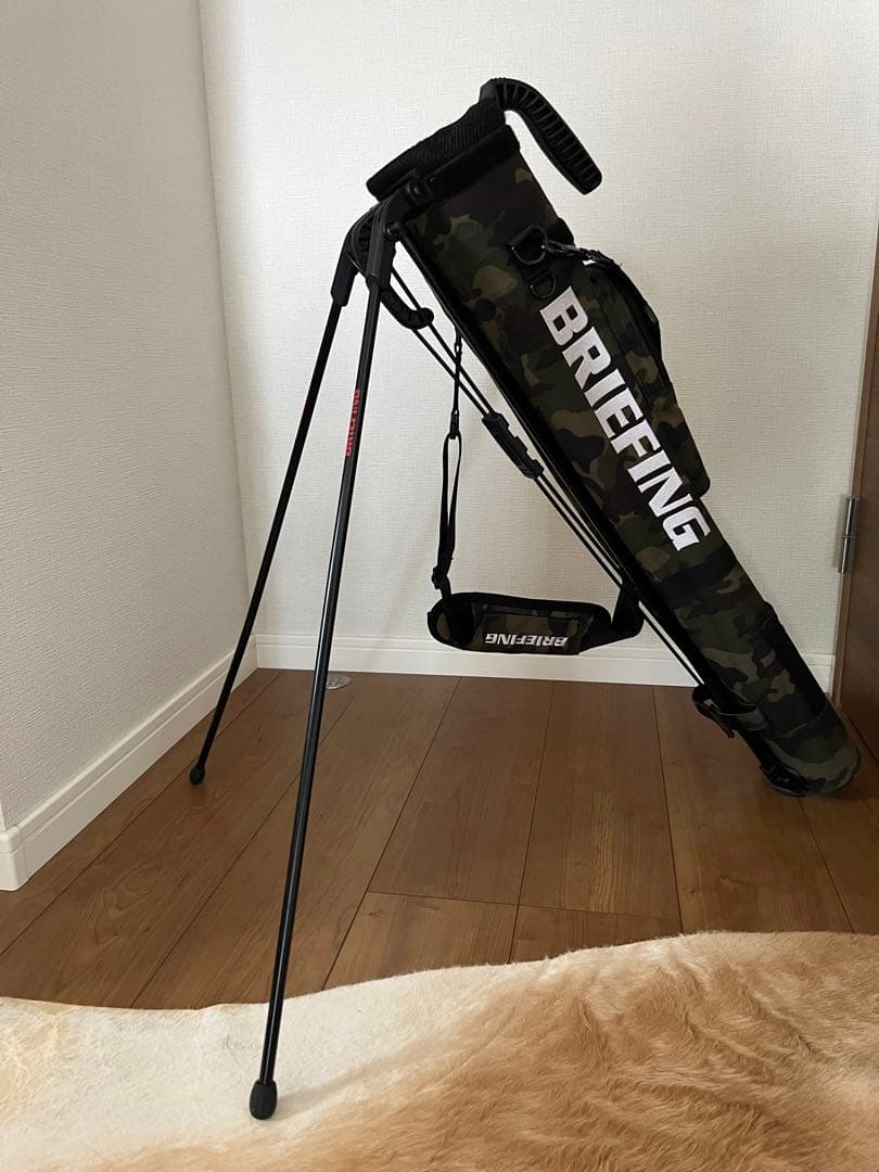 お値下げ　BRIEFING 迷彩　セルフスタンドバック　ブリーフィング　セット