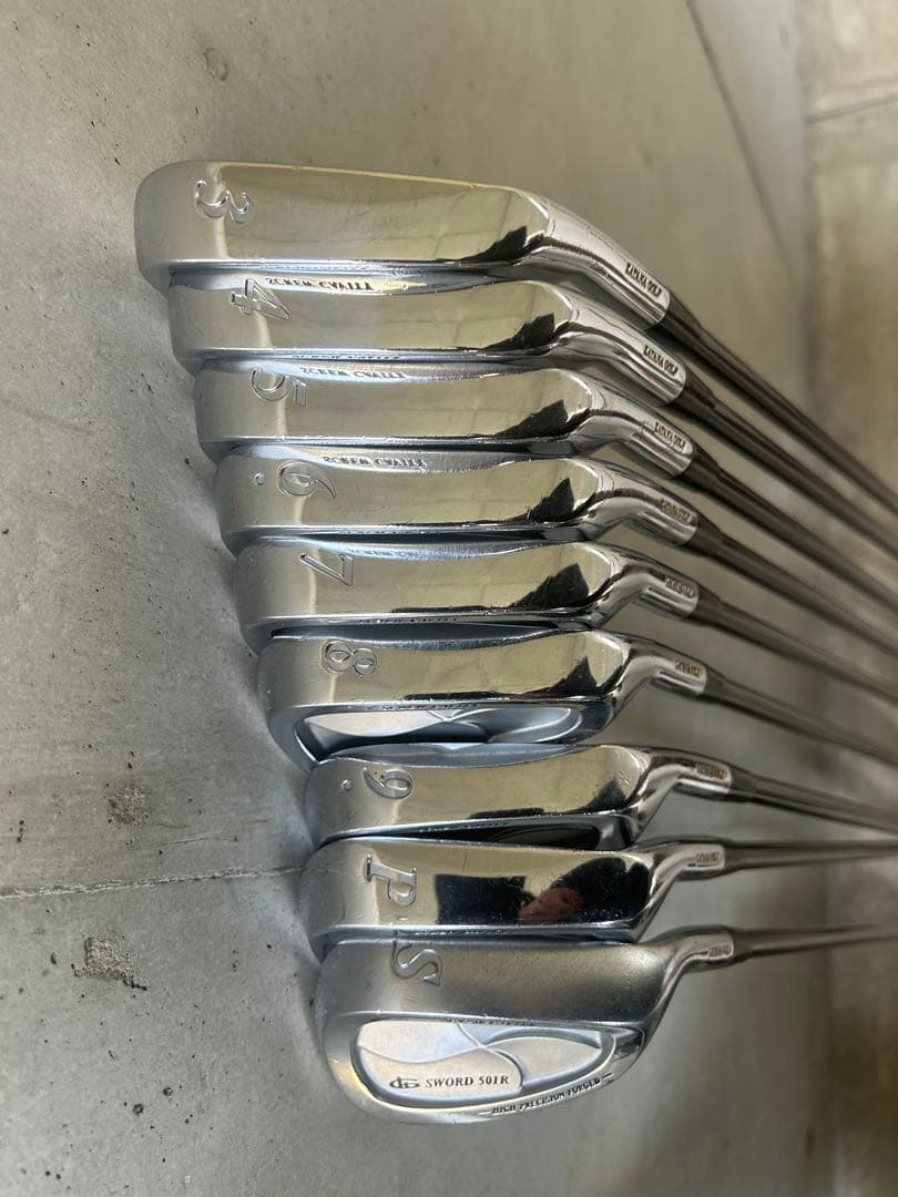 カタナゴルフ SWORD501R 3~9.SW.AP.PW+パター
