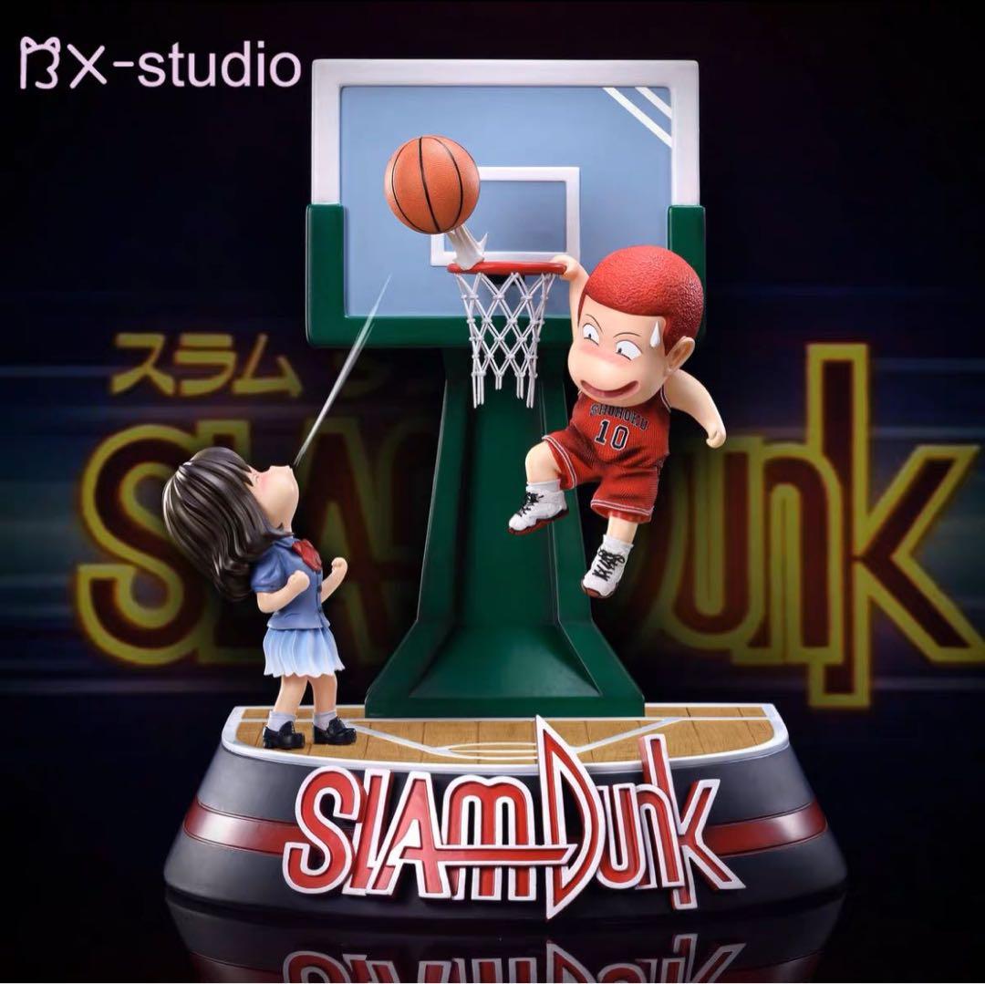SLAM DUNK 赤木晴子 桜木花道  ガレージキット ガレキ スタチュー ⑥