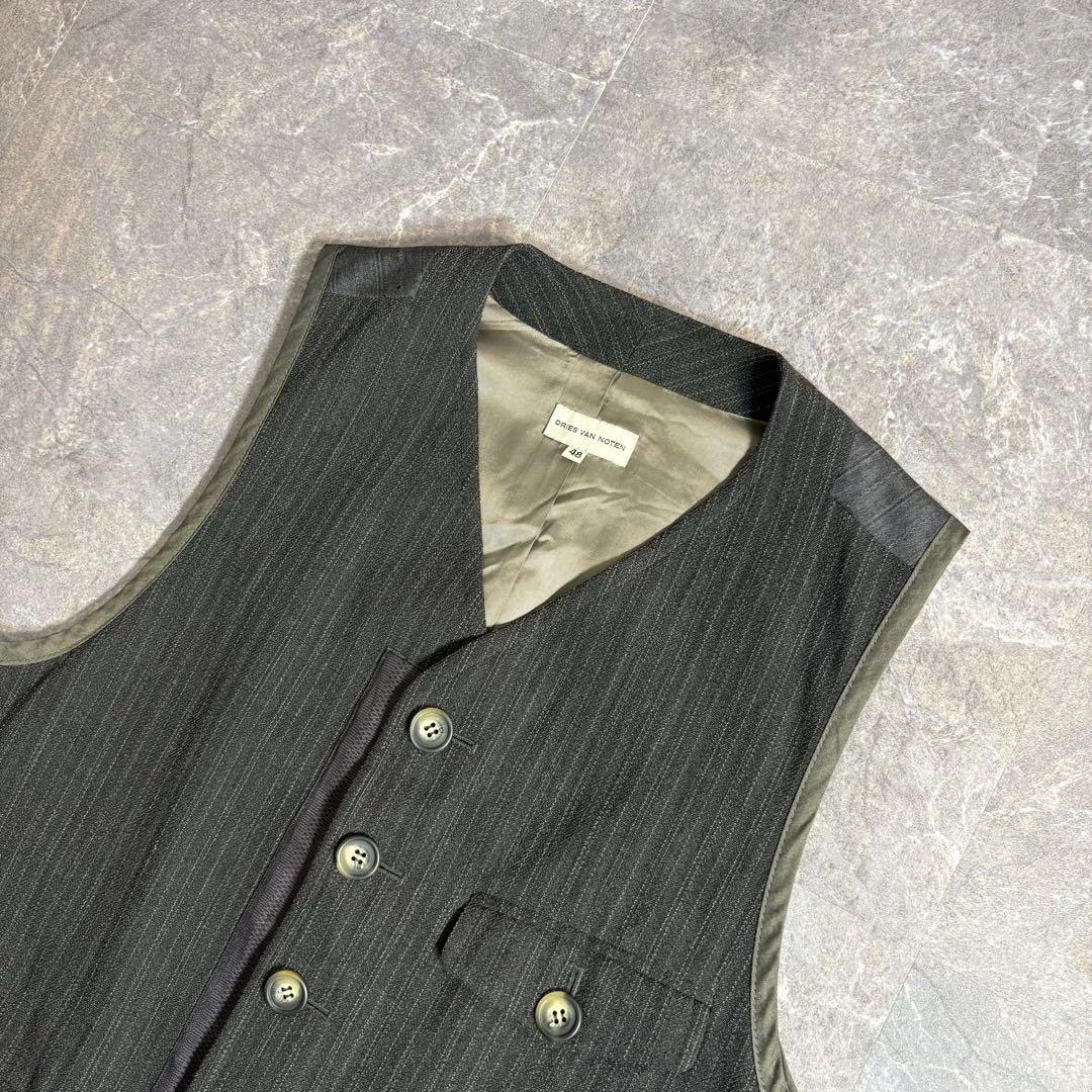 00s ドリスヴァンノッテン ストライプベスト archive 48
