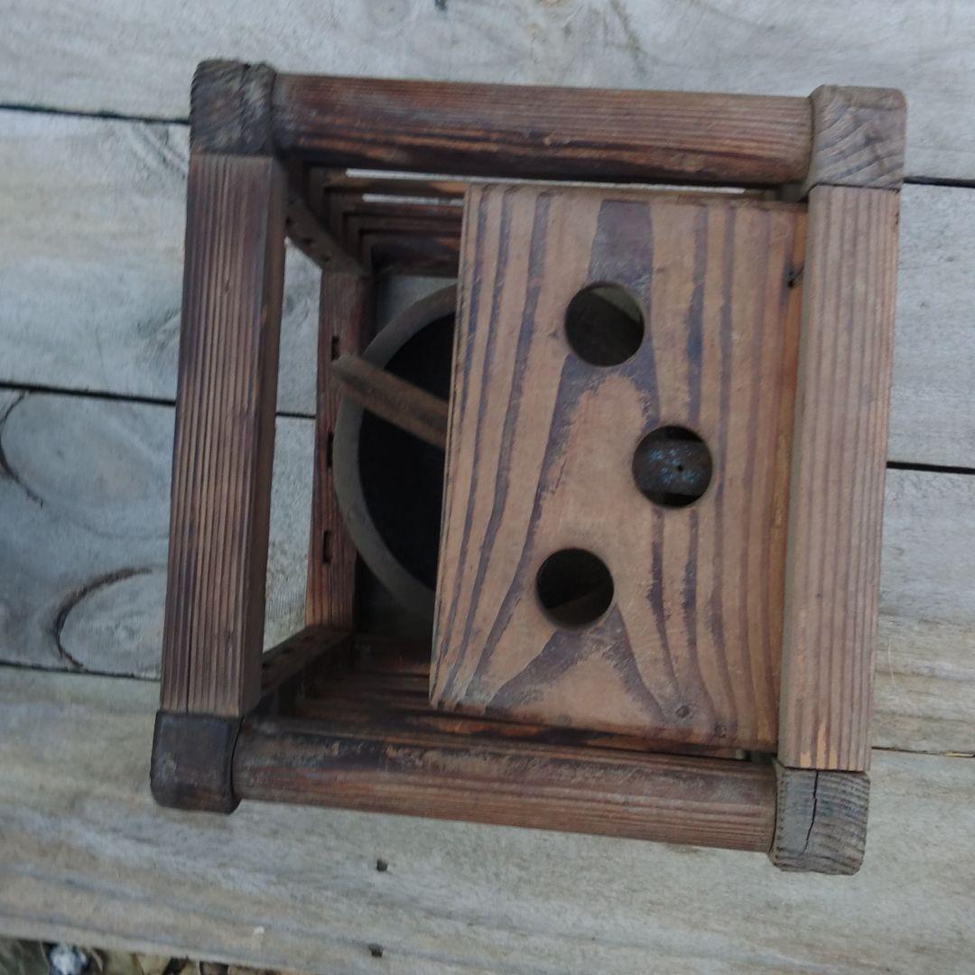 古民具　コタツ　古い暖房器具