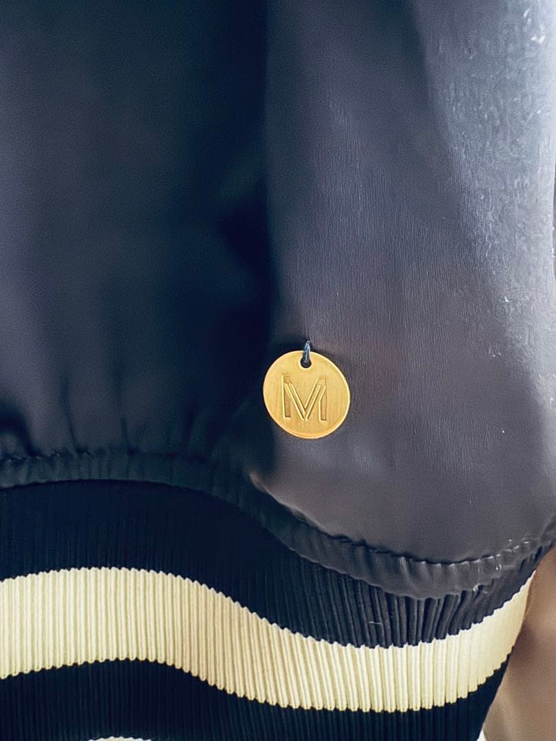 値下げ　ミュベール　MUVEIL ペンギン刺繍 スカジャン