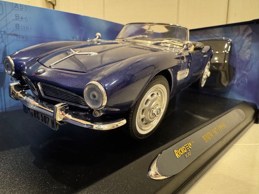 ギミックあり 507 spider 1956ミニカー RICKO 1/18