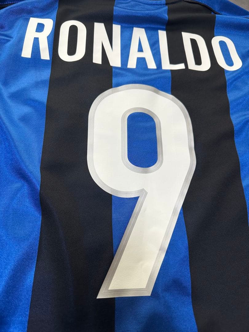 正規品 99/00 インテル•ミラノ ユニフォーム ロナウド Lサイズ