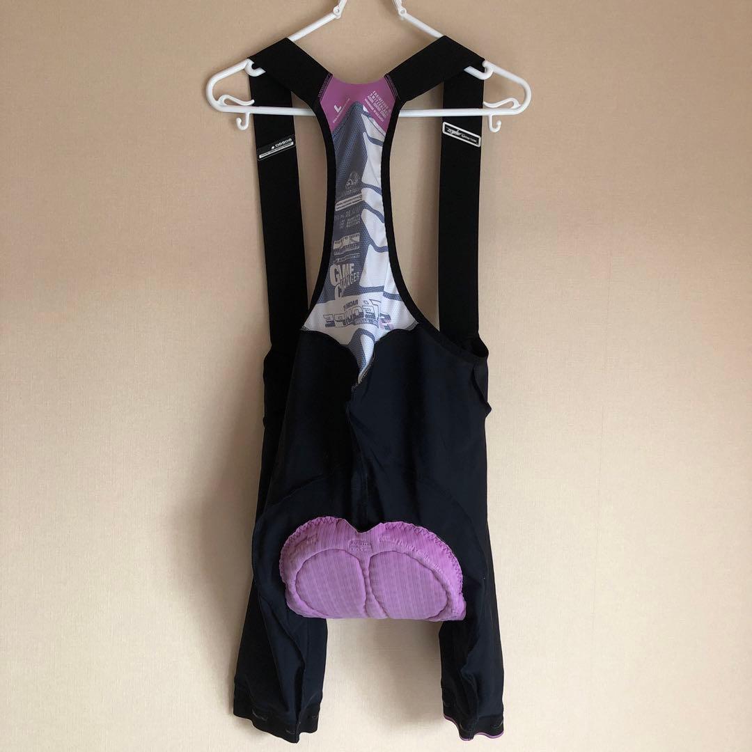 アソス　ASSOS ビブタイツ ブラック アイウェアホルダー付き