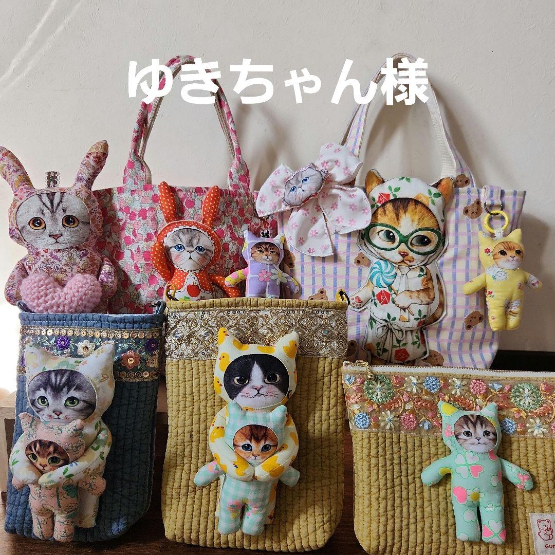 コヤンイサムチョン　にゃんにゃんサコッシュ　ハンドメイド