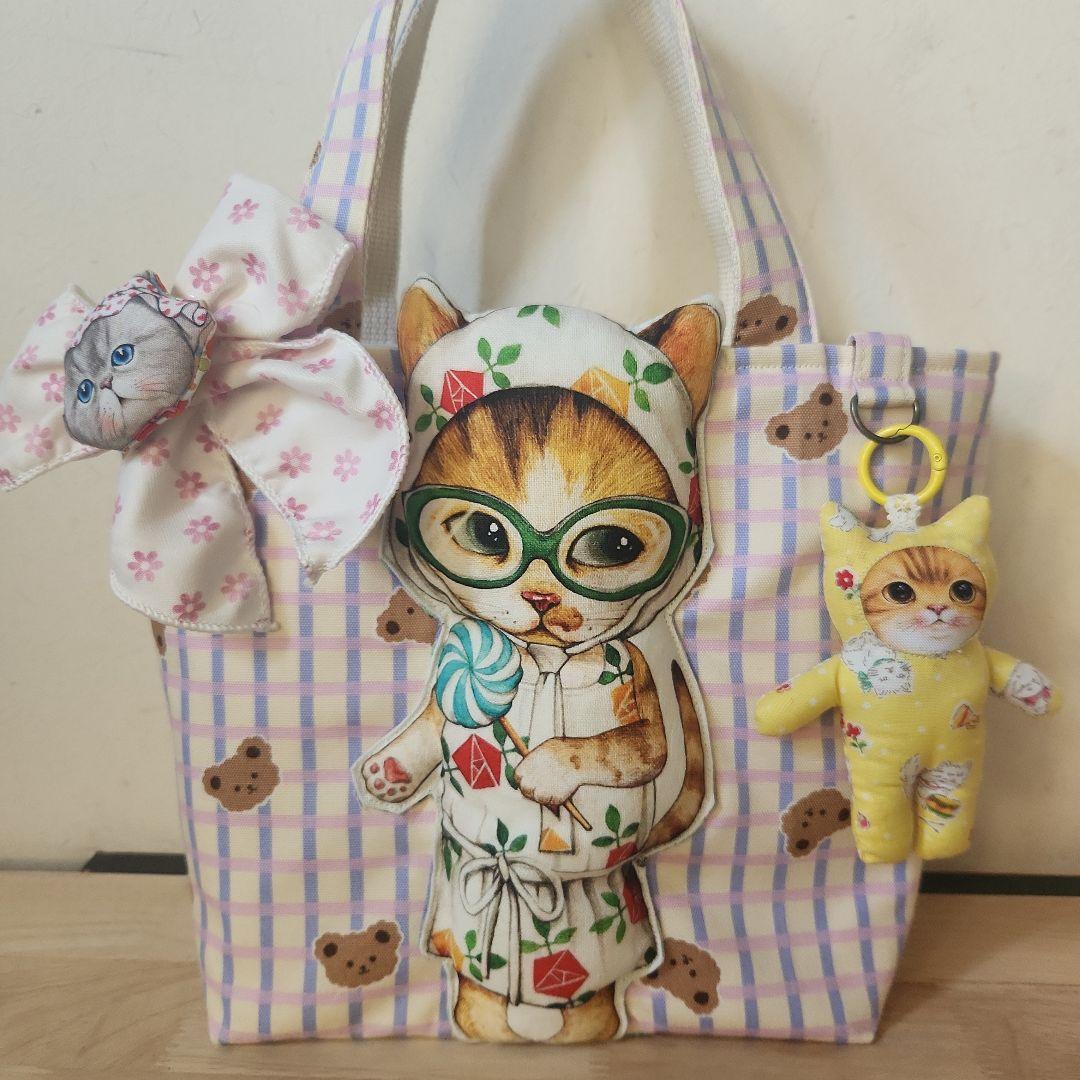 コヤンイサムチョン　にゃんにゃんサコッシュ　ハンドメイド