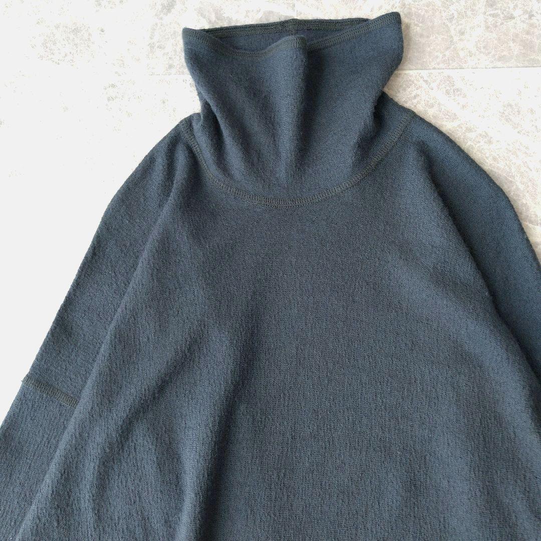 068 b-hana様 ヨーガンレール ウール タートルネック ニットワンピース