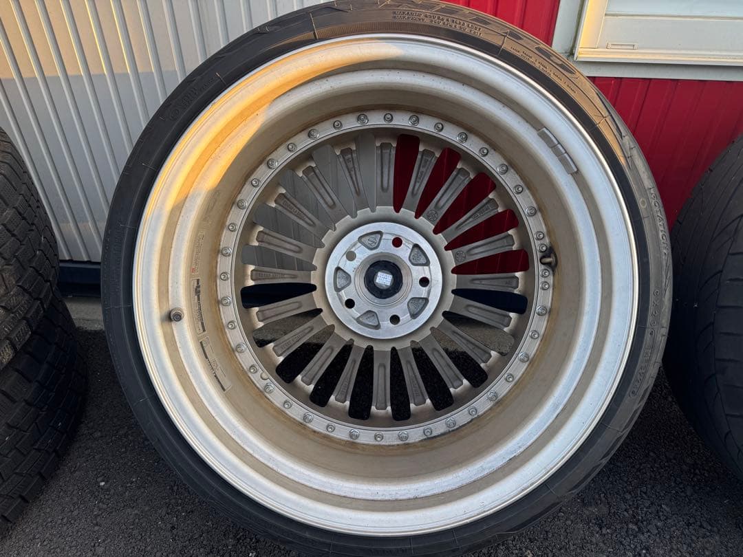 クレンツェヴィルハーム19インチクローム仕上げ 4本ホイールセット