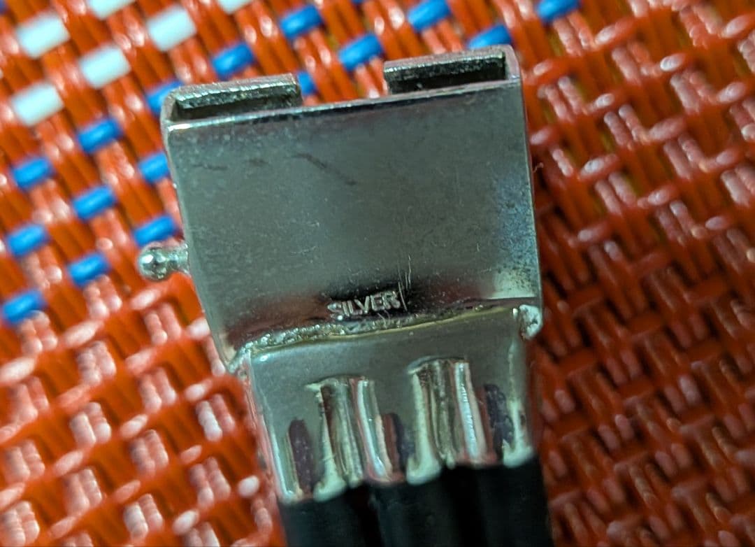 【本人実使用】星野仙一氏 愛用ブレスレット「夢」ダイヤ0.06ct シルバー製