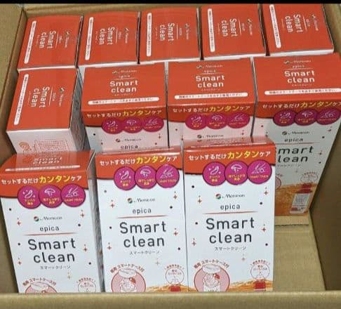 ☆正規品12本☆メニコン　エピカスマートクリーン300ml 35日分 容器付