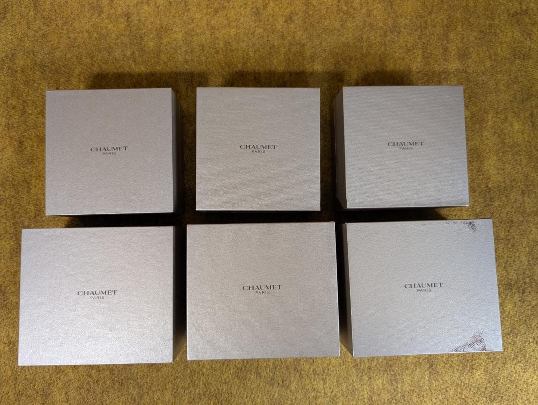 まとめ売り　ショーメ　CHAUMET　空箱　箱　ボックス　リング　ネックレス