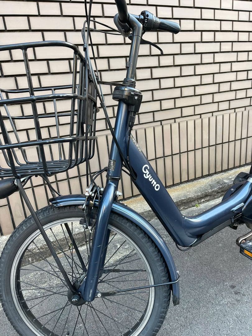 大阪限定16AhパナソニックGyutto電動アシスト自転車 チャイルドシート付き