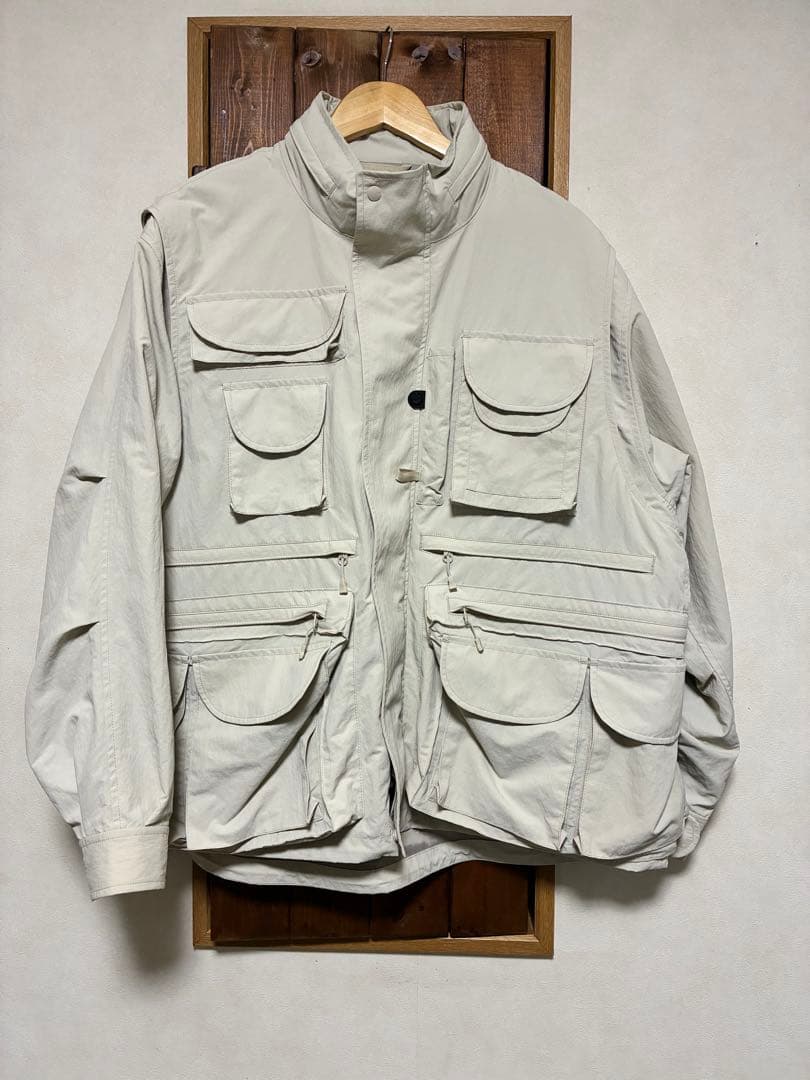 TECH 2WAY PERFECT FISHING JACKET （Mエクリュ）