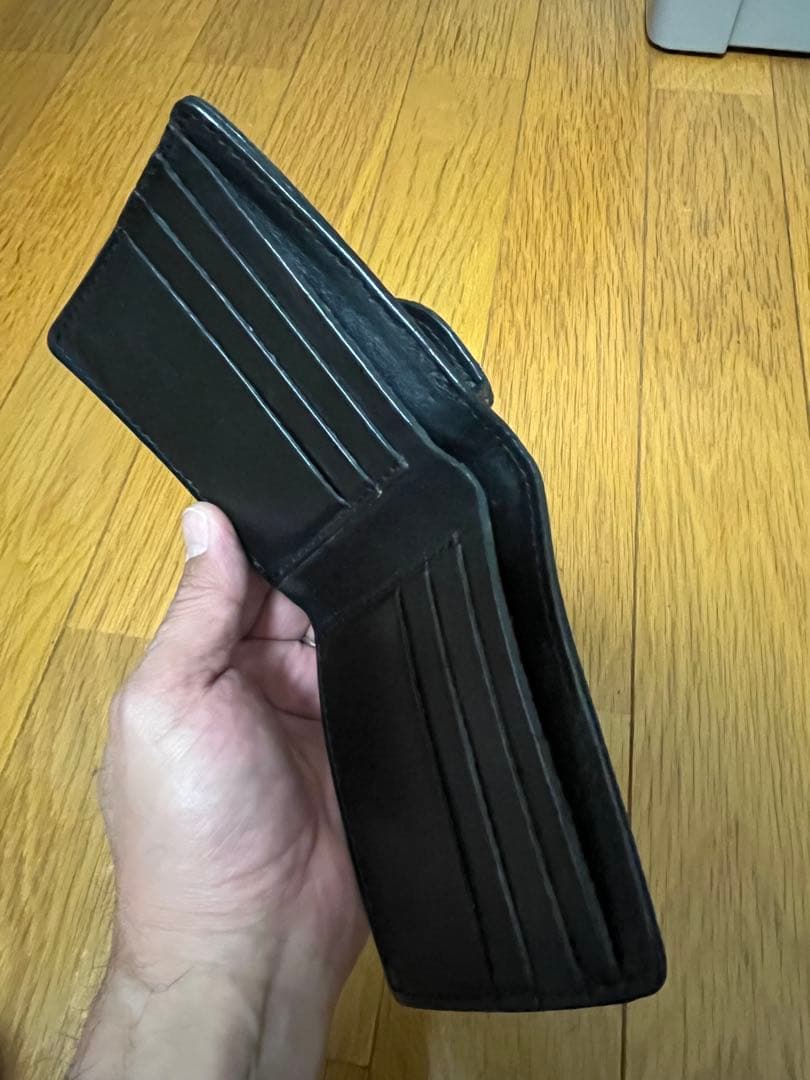 ゴールドキッド　ハンドメイドレザー財布