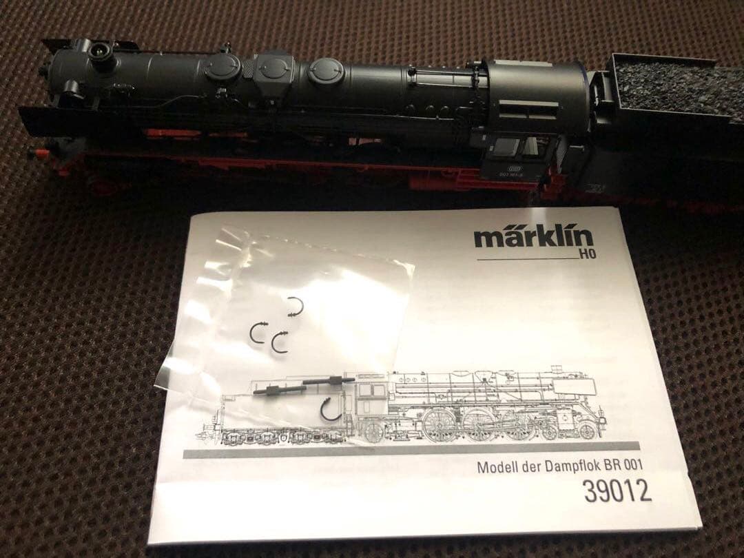 鉄道模型　メルクリン 蒸気機関車 BR01 39012 mfx 発煙筒付