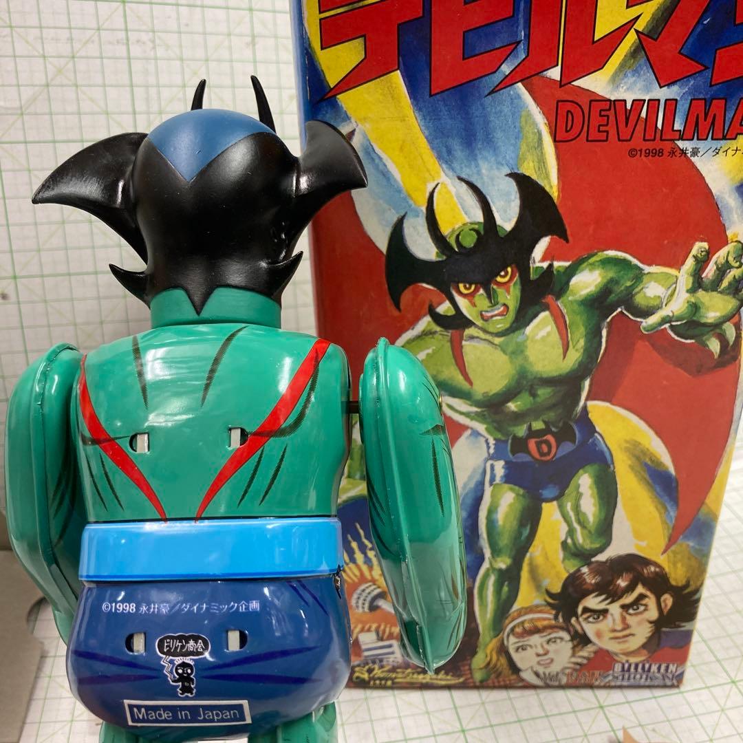 1998年ビリケン商会から限定品として発売ブリキ製ゼンマイ歩行希少品!デビルマン
