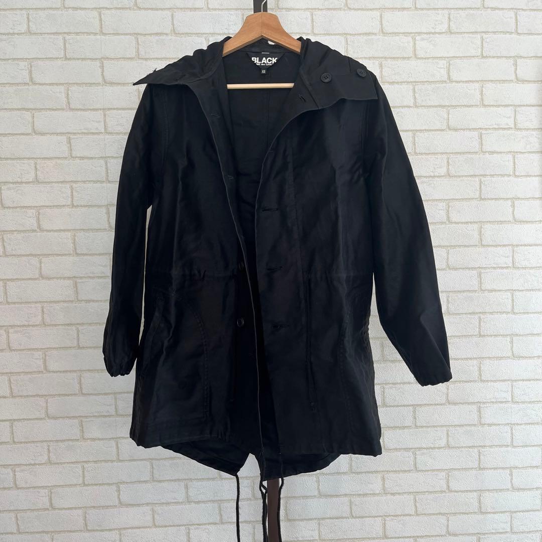 BLACK COMME des GARSONS コットンモッズコート　XS