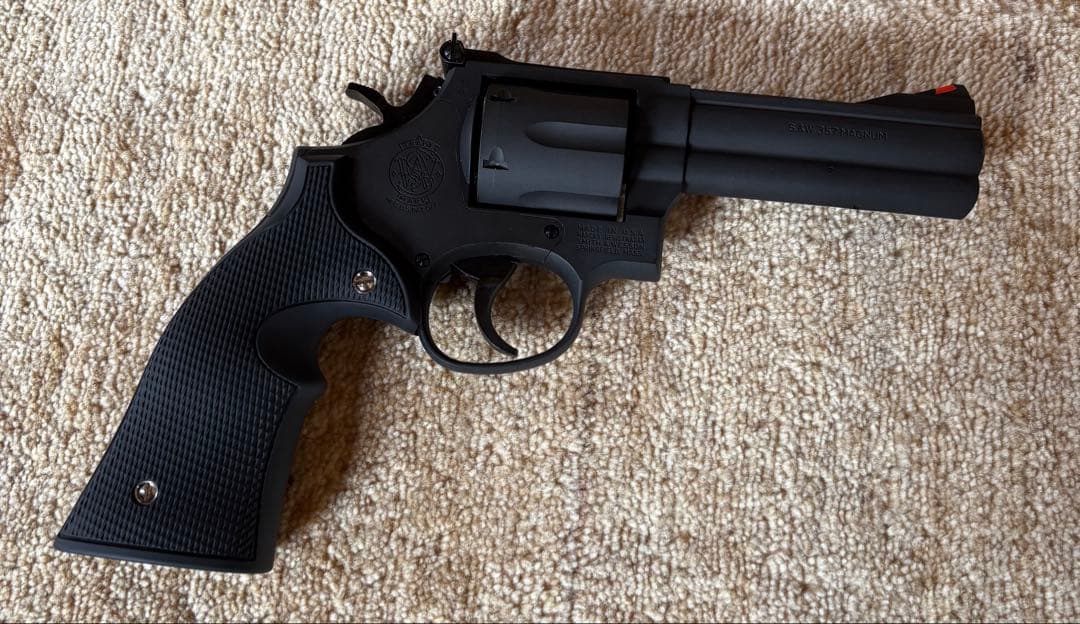 マルシン　モデルガン S&W M586 4インチ HW モデル　タカモデル