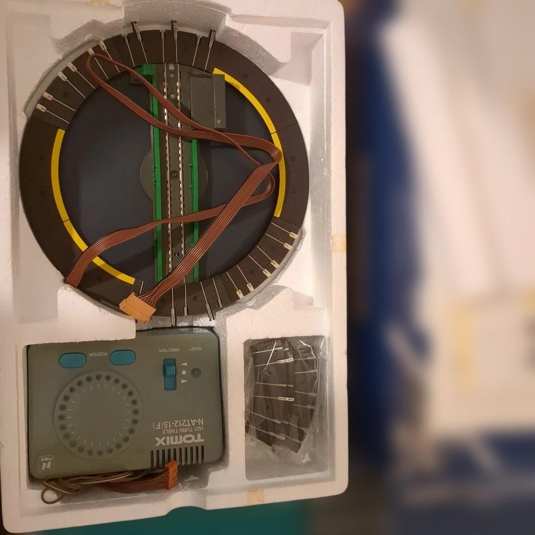 TOMIX　TCS自動ターンテーブル　扇形機関庫　複線機関庫セット　nゲージ