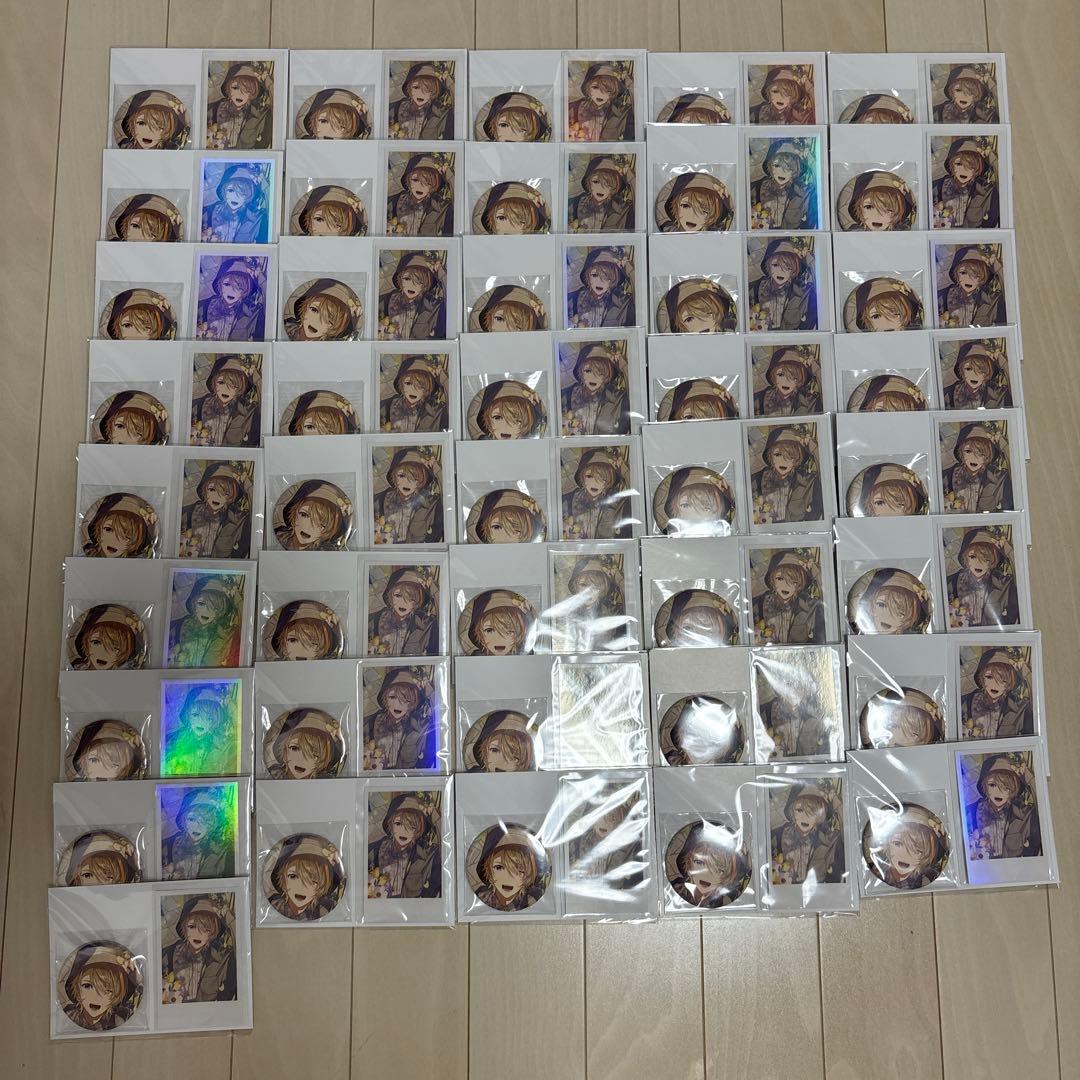 にじさんじ 風楽奏斗 誕生日グッズ 缶バッジ チェキ風カード セット