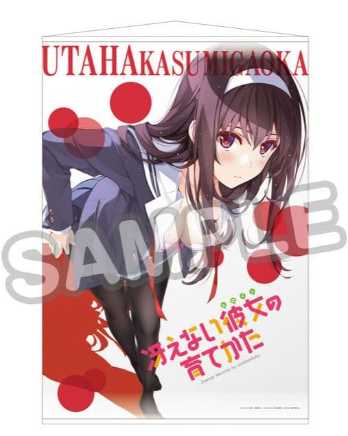 霞ヶ丘詩羽 A1 タペストリー 冴えない彼女の育てかた 深崎暮人 描き下ろし