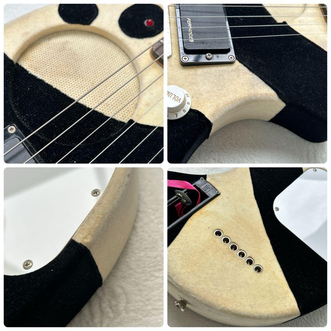 FERNANDES ZOO-3S パンダ フェルナンデス アンプ内蔵ミニギター