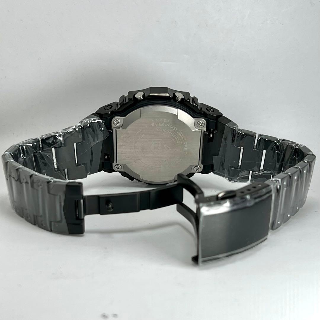 新品 フルメタルカスタム用ステンレスブラック、ベゼル・バンド(時計は含みません)