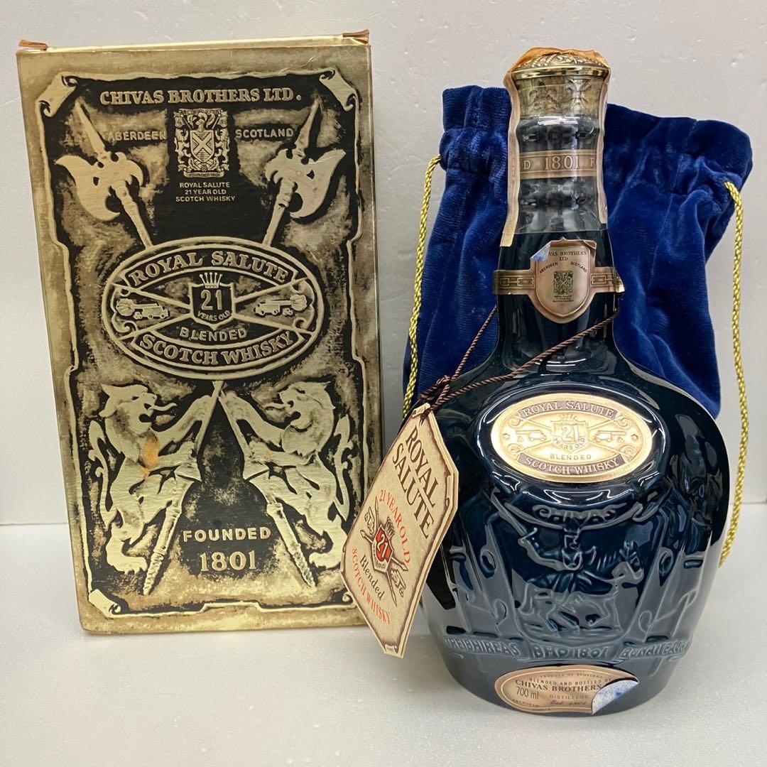 【CHIVAS BROTHERS ロイヤルサルート 21】700ml未開栓