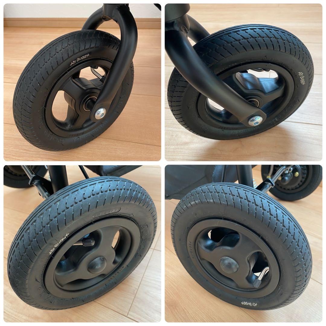 【美品】エアバギー 黒 AIRBUGGY ココブレーキ フレームのみ 犬カート