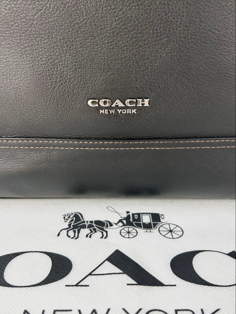 ✅【良品】定価4.9万　メンテ済み　コーチ　トートバッグ　ビジネスバッグ　レザー