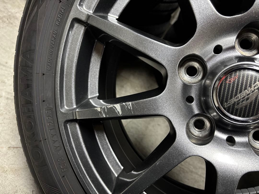 ヨコハマ ブルーアースGT 195/55R16 タイヤ MIDホイールセット