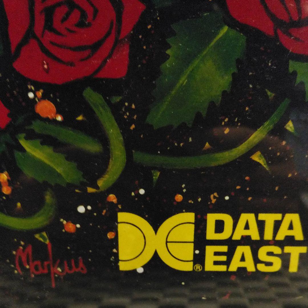 ガンズ ＆ ローゼズ　ピンボールマシン絵ガラス