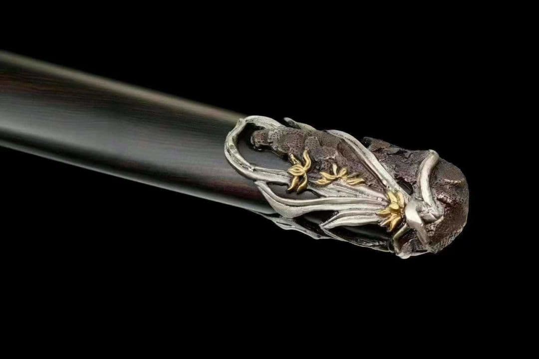 【乾坤君子剣】古兵器 刀装具 日本刀　模造刀 居合刀 武士道 鑑賞用 美術刀