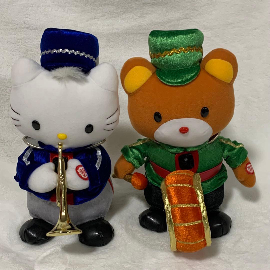 【動作確認済　2002年製】サンリオ　ハローキティマーチングドール4Pセット