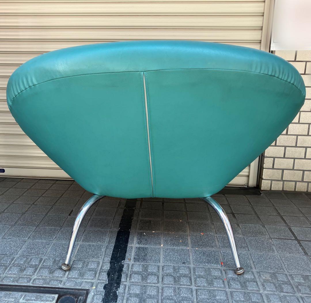 スペースエイジ　ラウンジチェア　1.5人掛け シングルソファ　ミッドセンチュリー