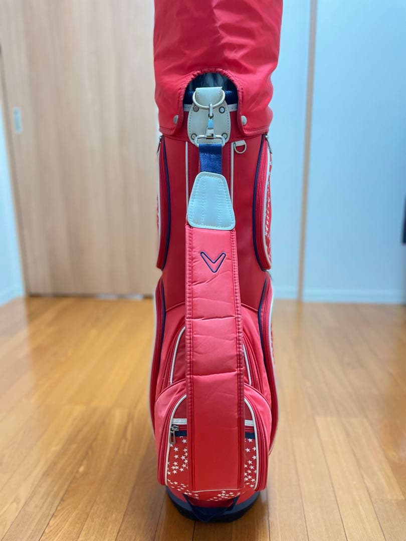 Callaway 赤 星柄 ゴルフバッグ