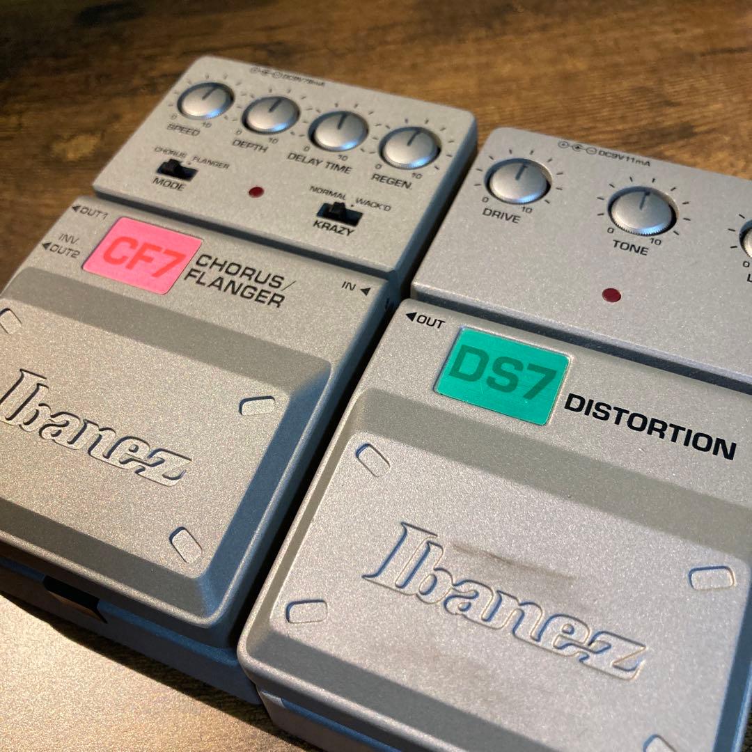武骨⁉️未来的⁉️Ibanez TONE-LOK DS7とCF7 ‼️
