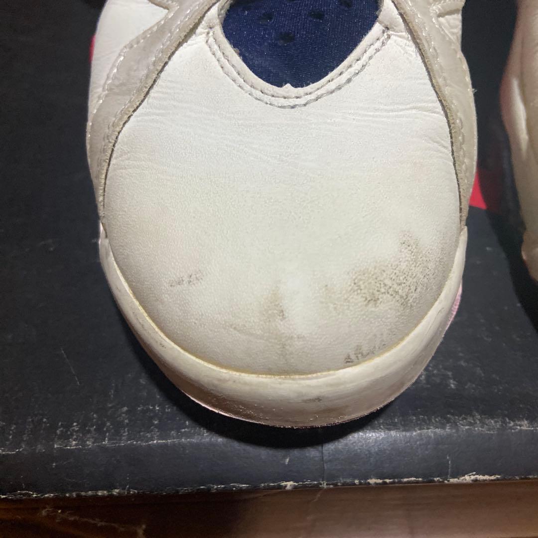 Air Jordan 7 ホワイト/ネイビー/レッド 10