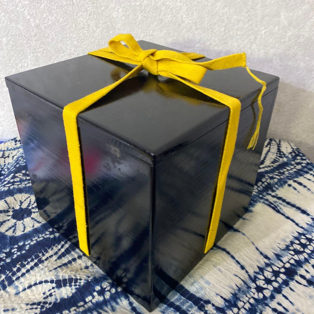 大樋長左衛門　六代　銘好日　即中斎　飴釉茶碗　二重箱　茶道具