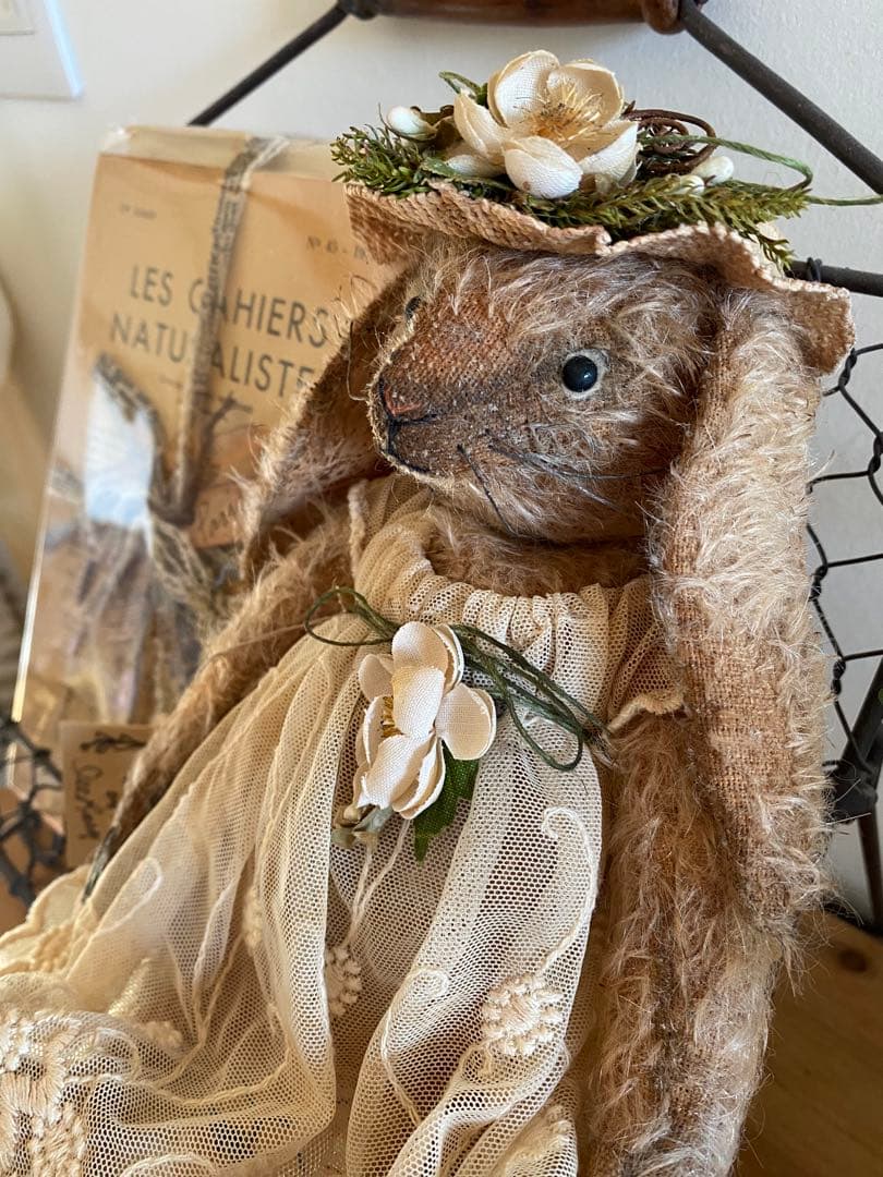 「本日限定お値下げ」美品作家さん製作うさぎ