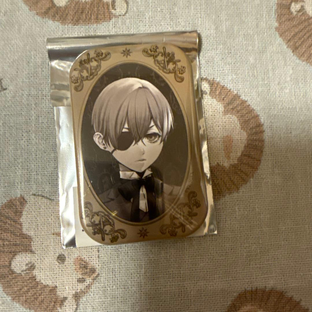 黒執事 スクエア缶バッジ 原画 坊ちゃん