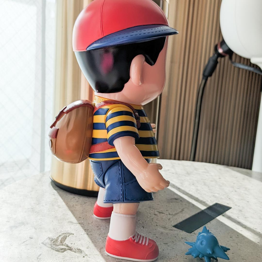 ネス フルアクションソフビ　MOTHER2　ほぼ日