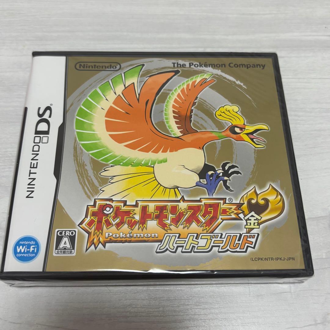 未使用品 ポケットモンスター ハートゴールド DSソフト ポケウォーカー 付き