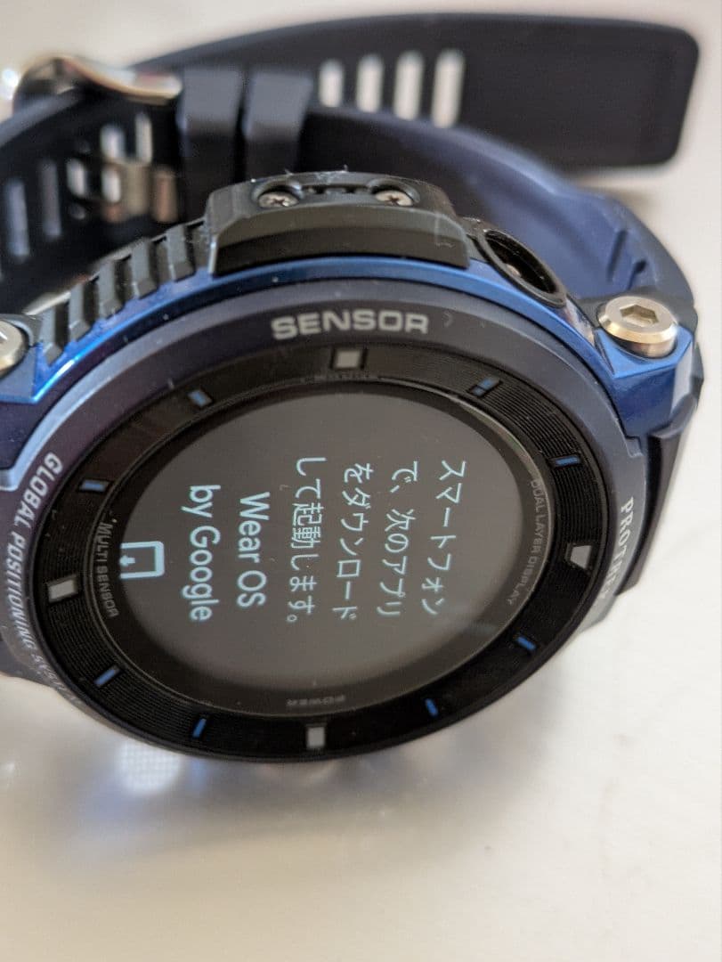 稼働品 初期化済み　CASIO PROTREK スマートウォッチ　WSD-F30