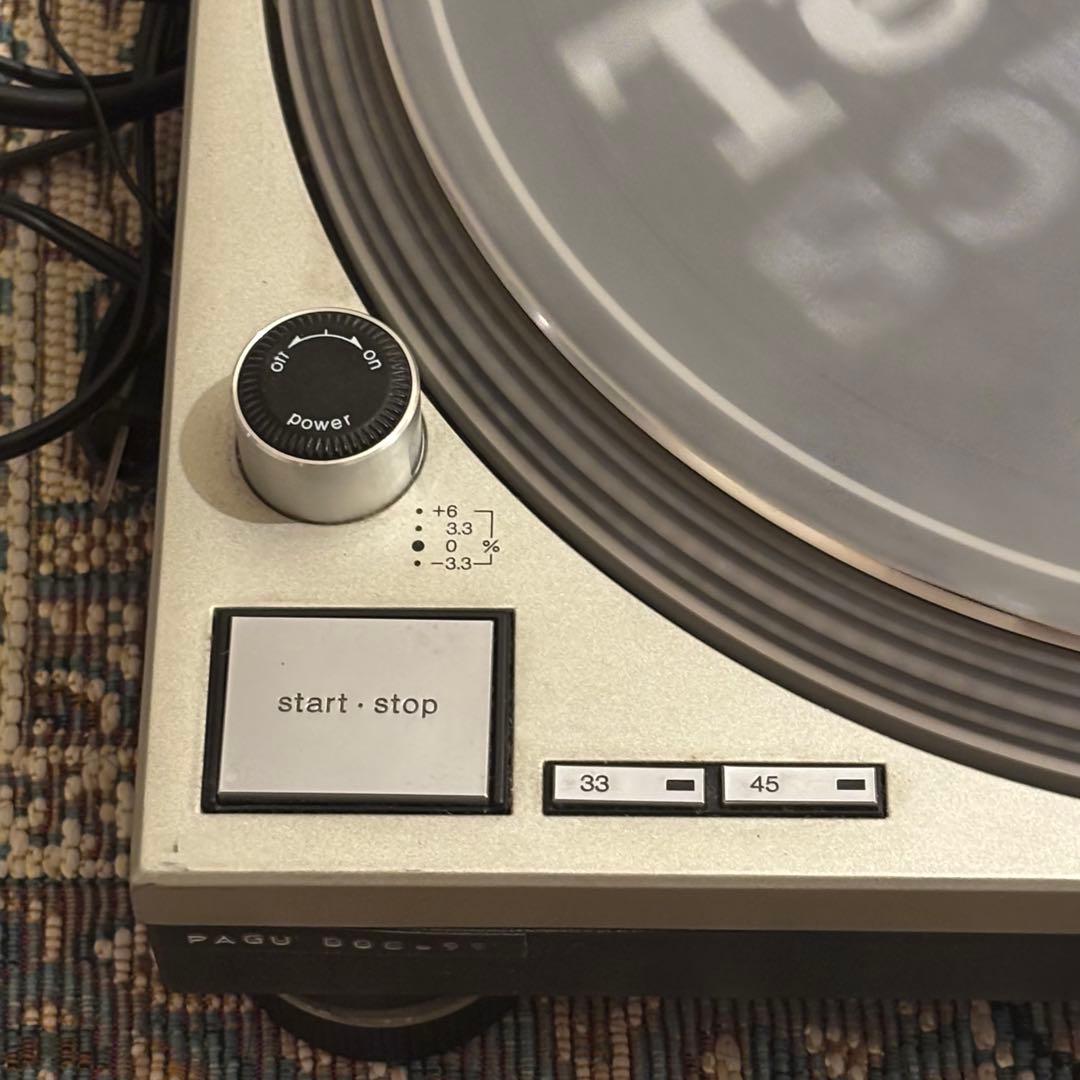 【カートリッジ付き】Technics ターンテーブル SL - 1200MK3D