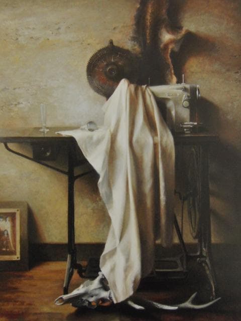 角坂優子、残照、希少な画集より、新品高級額・額装付、状態良好